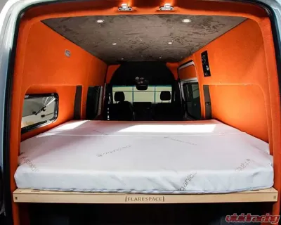 Flarespace Custom Wood Bed System Ford Transit 148 2007-2022 - 148 BED SYSTEM WOOD